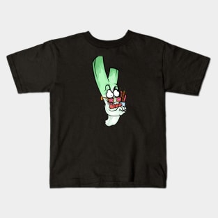 Dope come and cut a leek illustration Kids T-Shirt